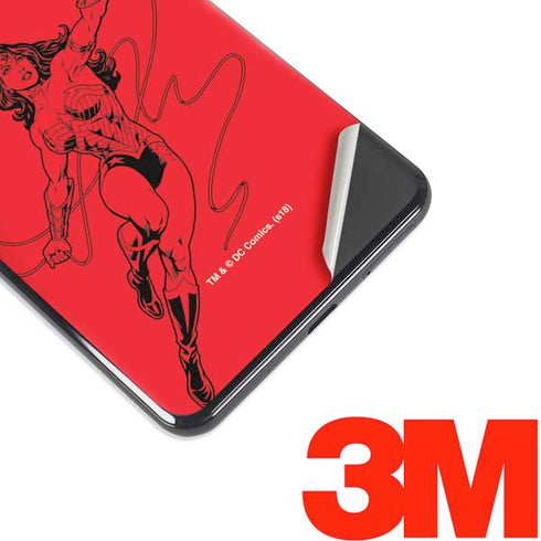 DC Comics Wonder Woman Comic Pop Google Pixel 3 XL Skin